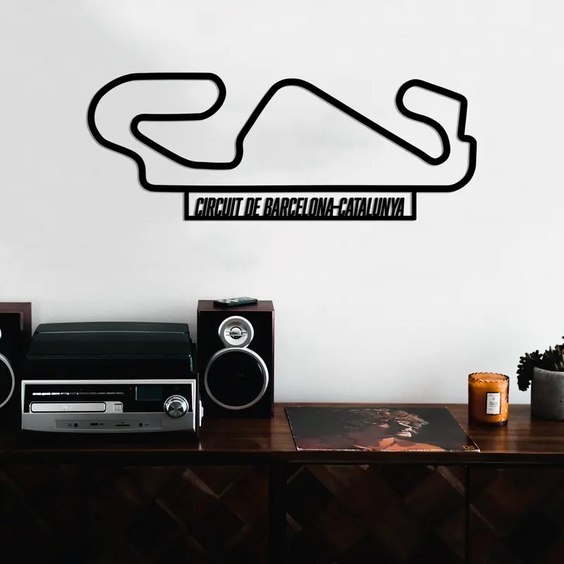 Circuit de Barcelona-Catalunya Metal Tablo