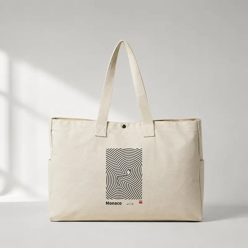 Circuit de Monaco Artwork Daily Tote Bag