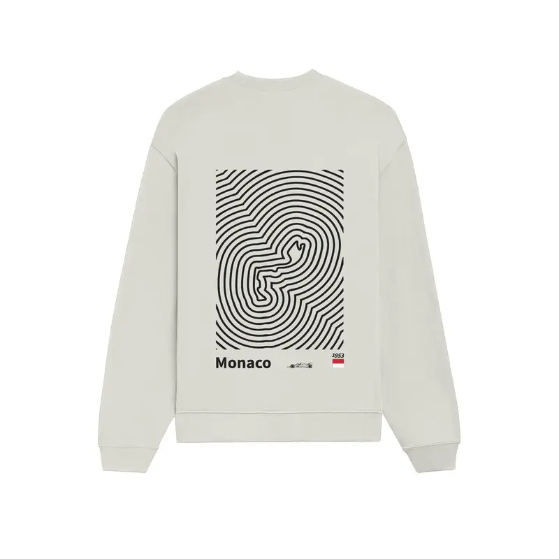 Circuit de Monaco Artwork Oversize Sweatshirt