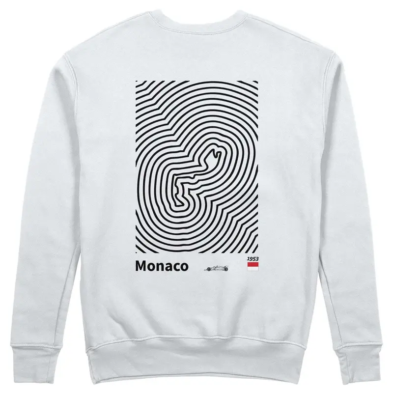 Circuit de Monaco Artwork Sweatshirt