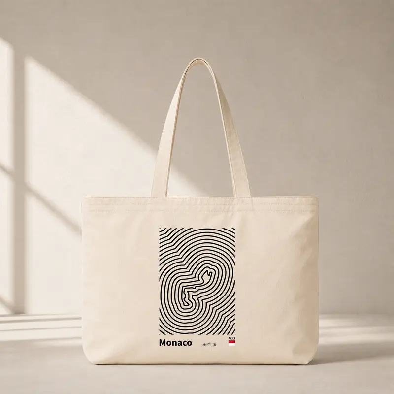 Circuit de Monaco Artwork Weekend Tote Bag