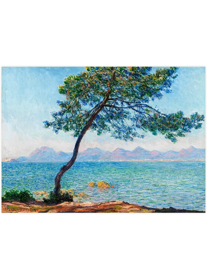 Claude Monet Antibes - Art Print