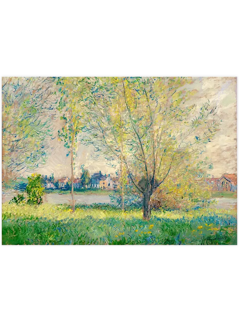 Claude Monet The Willows - Art Print