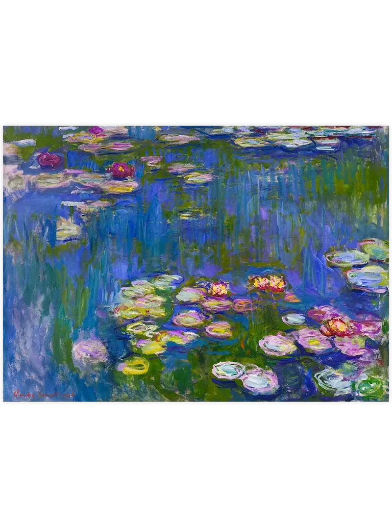 Claude Monet Water Lilies - Art Print