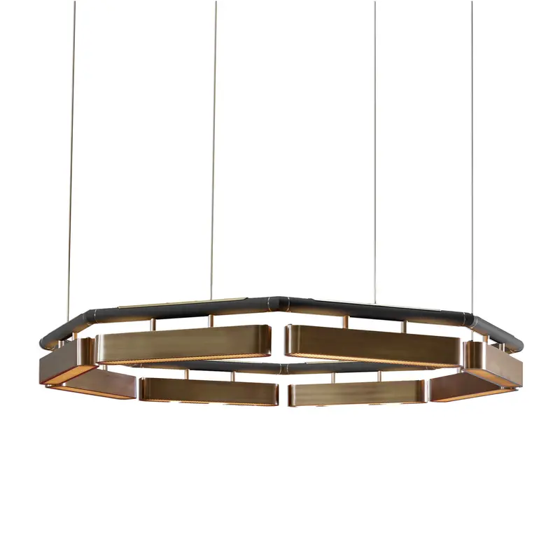 COLT OCTAGON CHANDELIER