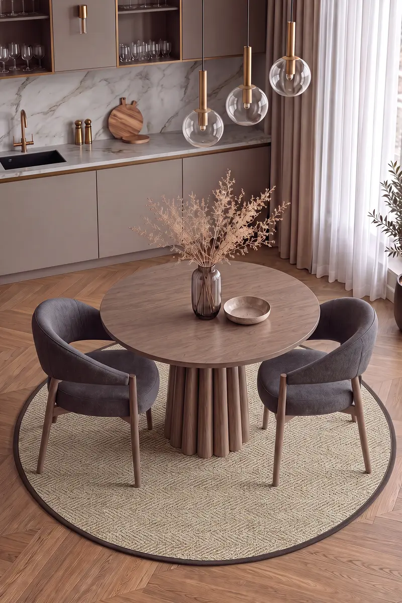 Cool Halı Boston R6 Yuvarlak Biyeli Sisal Halı