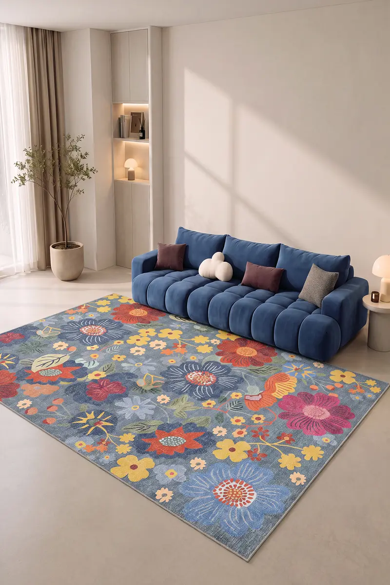 Cool Halı Coloris 02 Çiçekli Halı