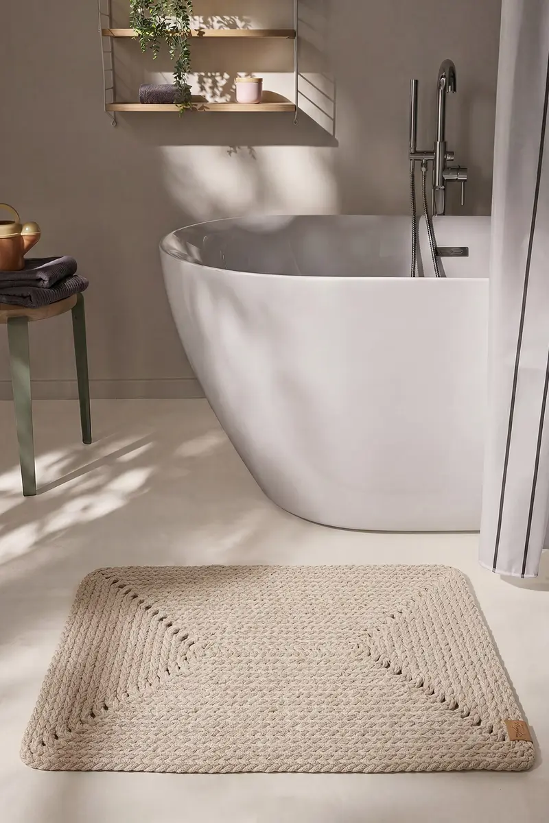 Cool Halı Glenn 603 Bej Dikdörtgen Banyo Paspası