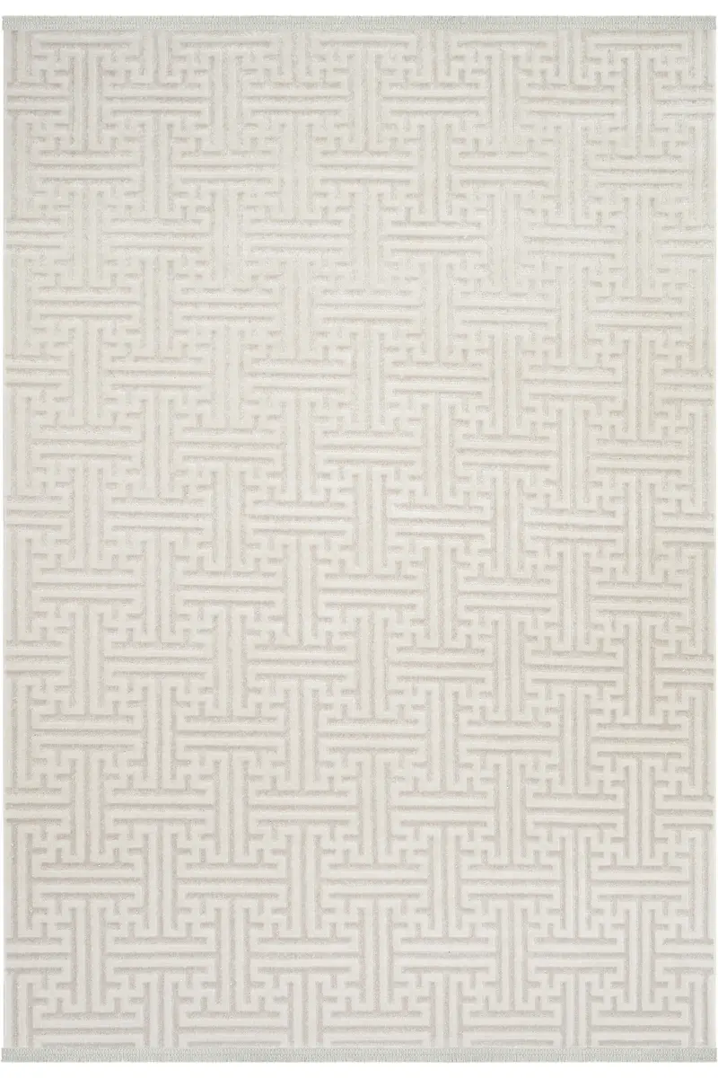 Cool Halı Lena 1128 Gri Modern Akrilik Halı SSF