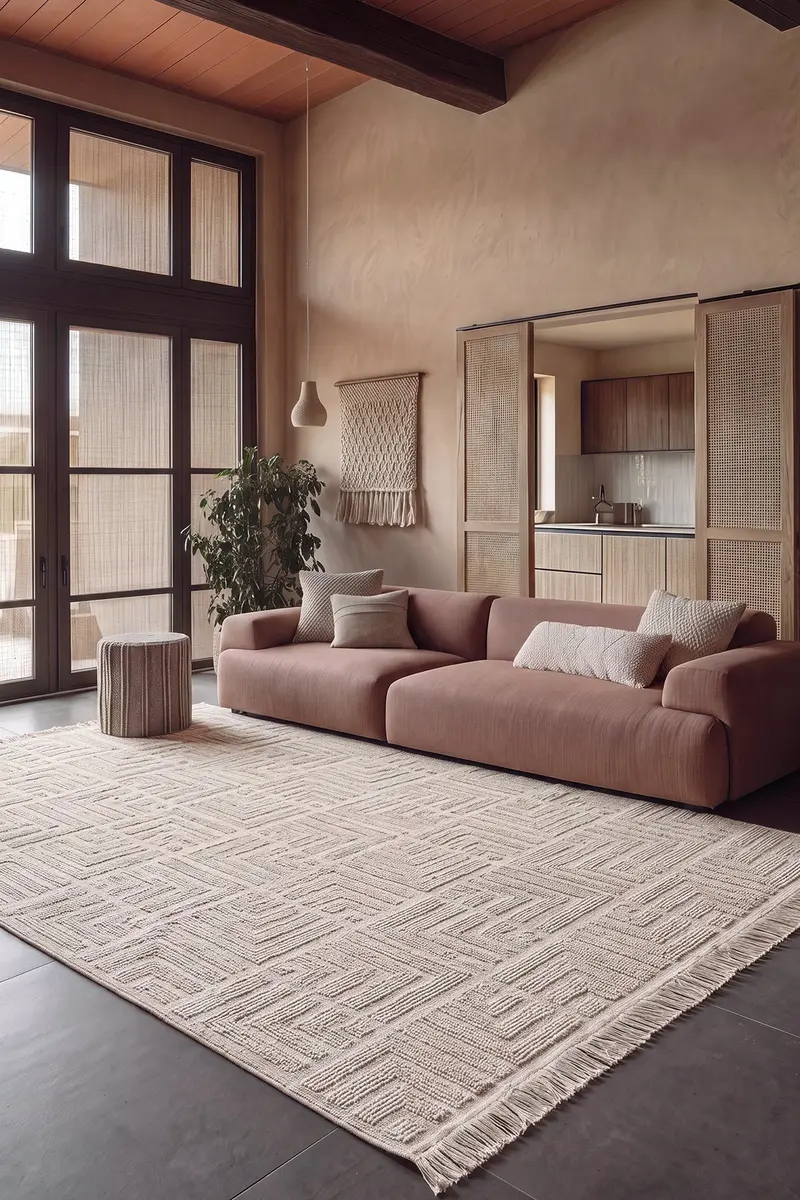 Cool Halı Mirage 702 Bej Bohem Sisal Halı