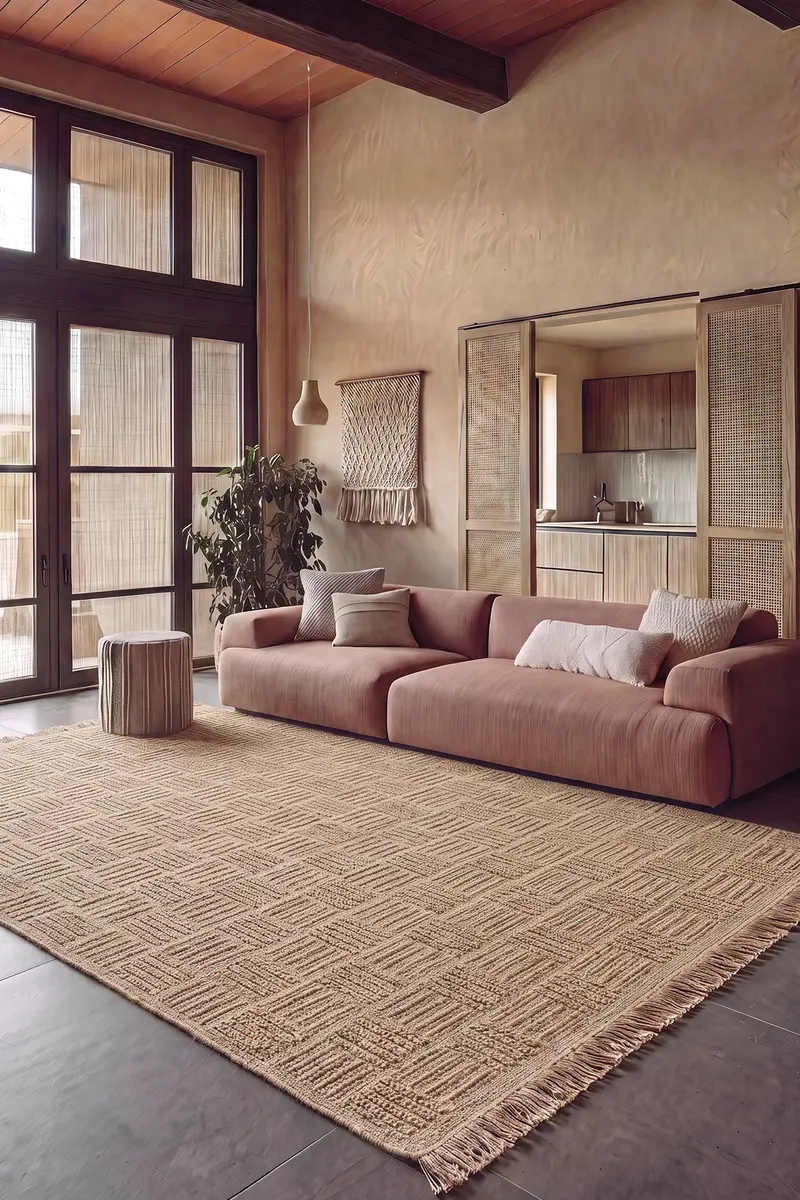 Cool Halı Mirage 708 Kahverengi Bohem Sisal Halı