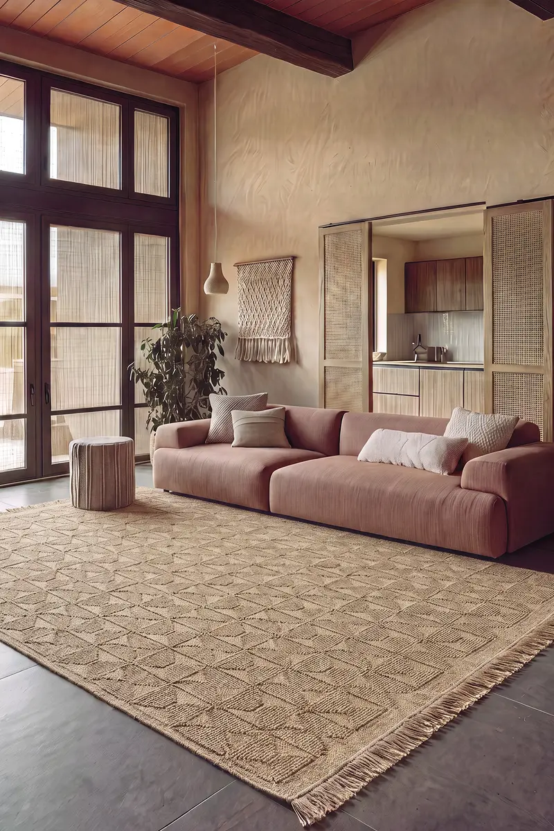 Cool Halı Mirage 710 Kahverengi Bohem Sisal Halı