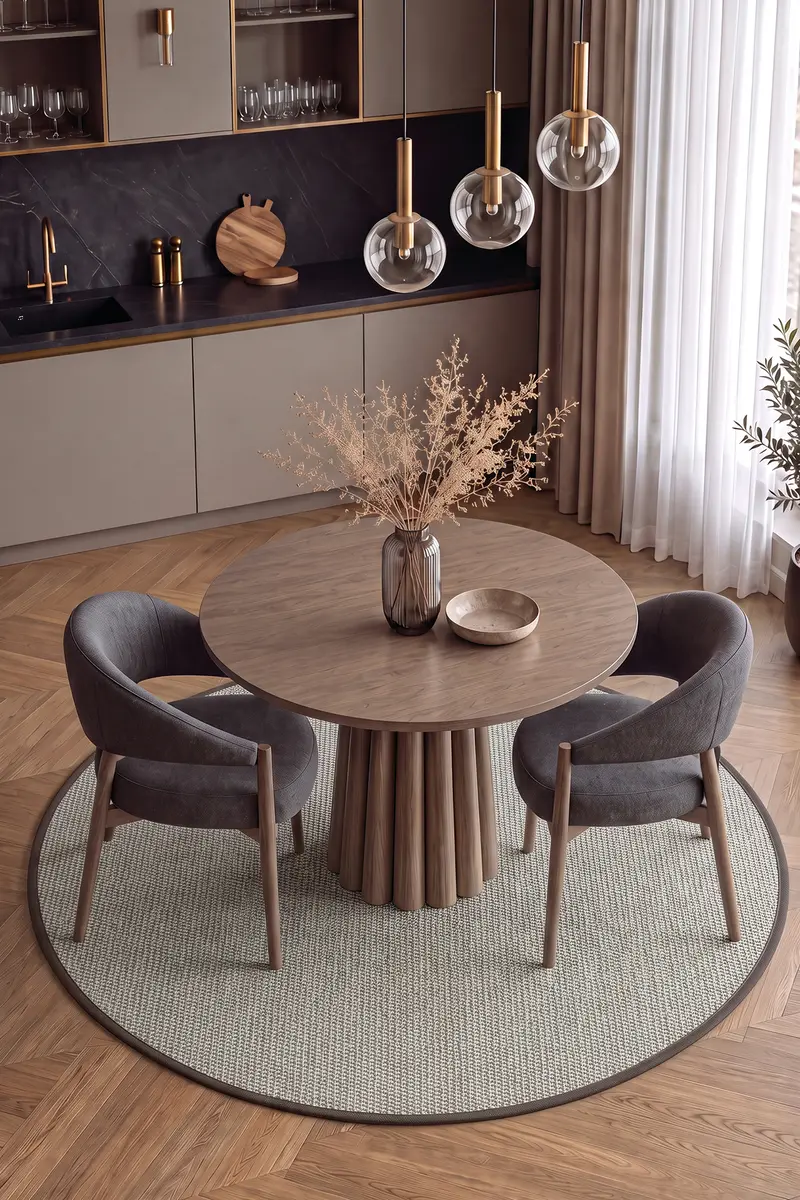 Cool Halı Montana R6 Yuvarlak Biyeli Sisal Halı