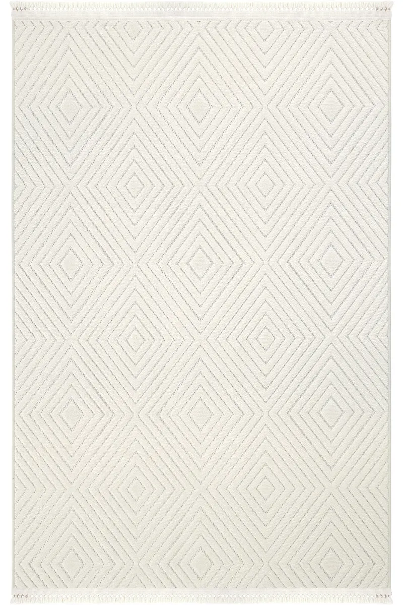 Cool Halı Oliver 9205 Krem Yumuşak Tuşeli Modern Kesme Halı SSF