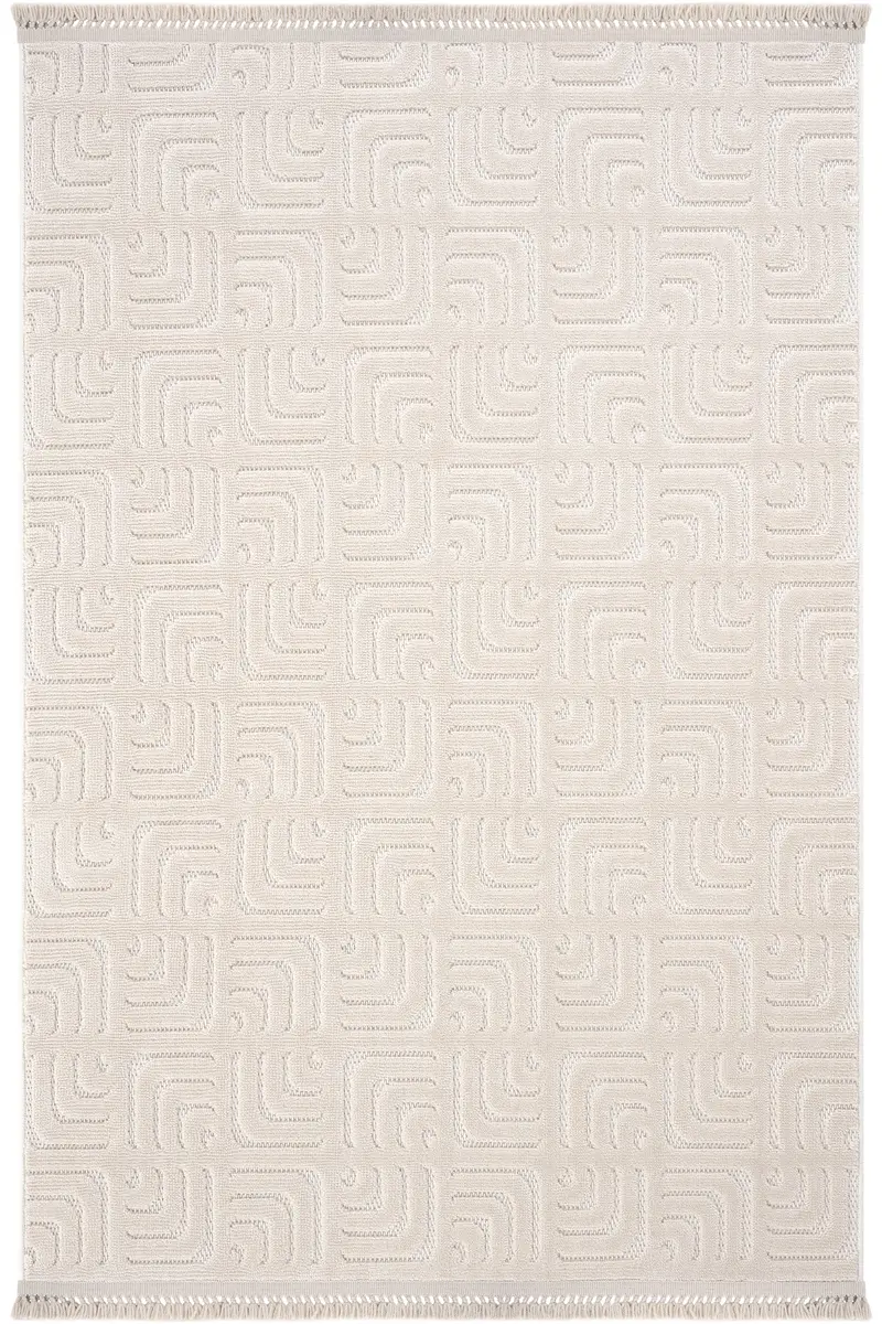 Cool Halı Oliver 9212 Bej Yumuşak Tuşeli Modern Kesme Halı SSF