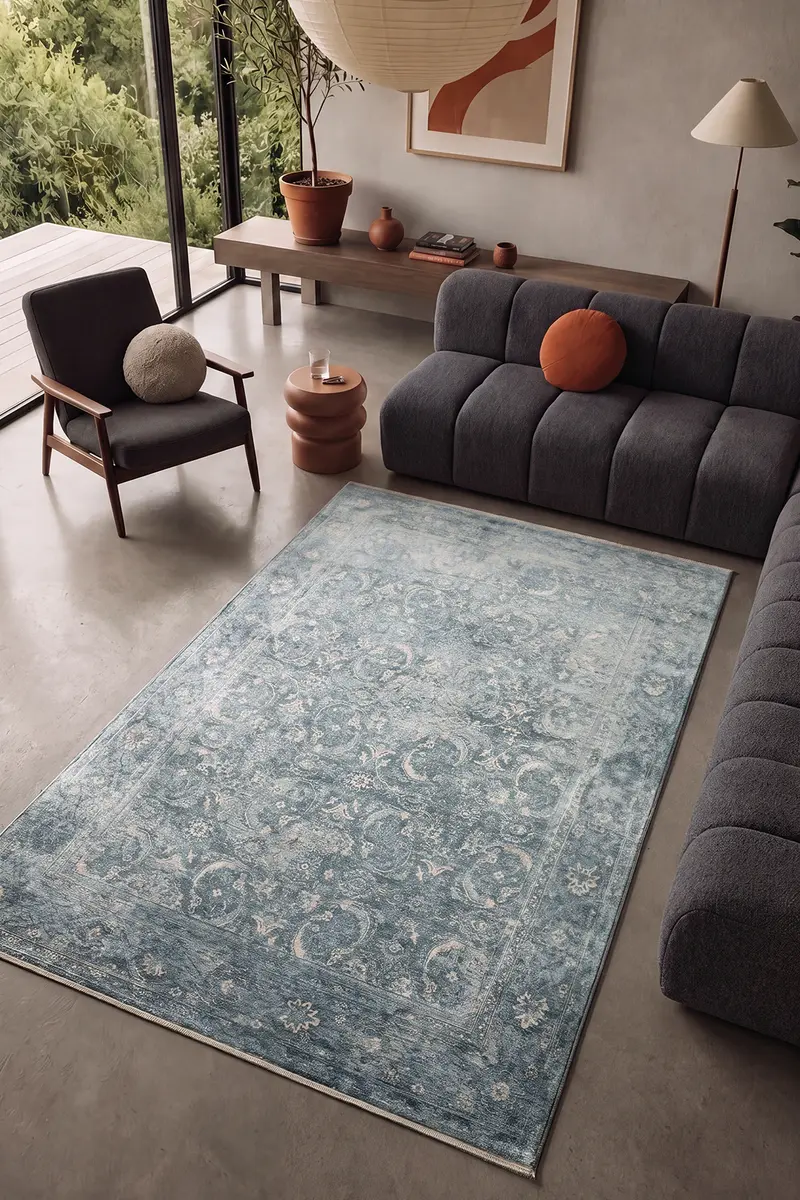 Cool Halı Pierra PRR 06 Vizon İpeksi Premium Salon Halısı