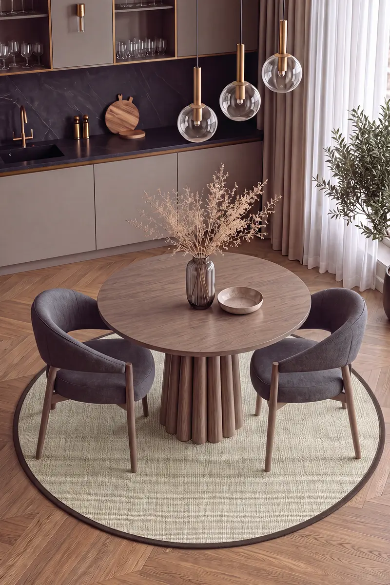Cool Halı Roma R6 Yuvarlak Biyeli Sisal Halı