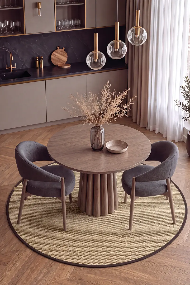Cool Halı Toronto R6 Yuvarlak Biyeli Sisal Halı