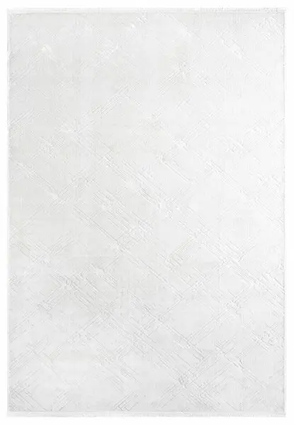 Cotton 1137 Krem Modern Tasarımlı Kaymaz Tabanlı Makine Halısı
