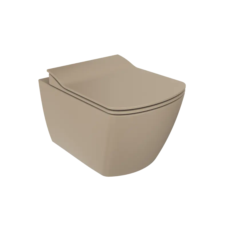 Creavit Elegant Rim-Off Kanalsız Asma Klozet Cappucino EG321-11CM00E-0000