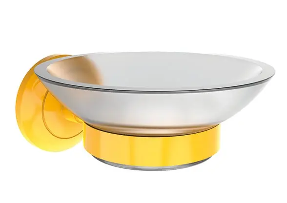 Creavit Royale Cam Sabunluk Sarı BR20203Y