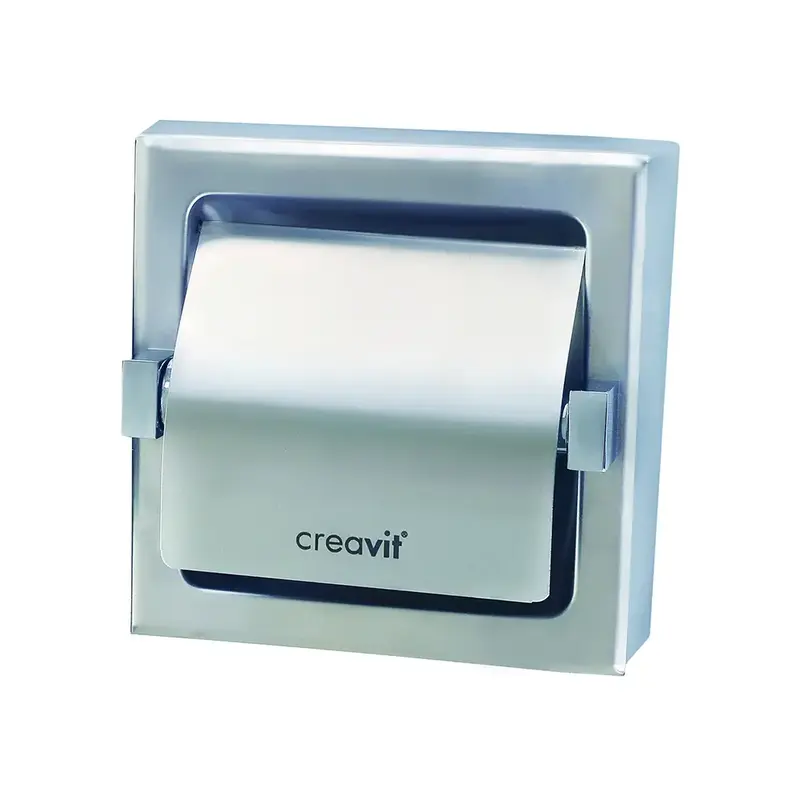 Creavit Sıva Altı Tekli Tuvalet Kağıtlığı AISI 304 Paslanmaz Çelik HT30411