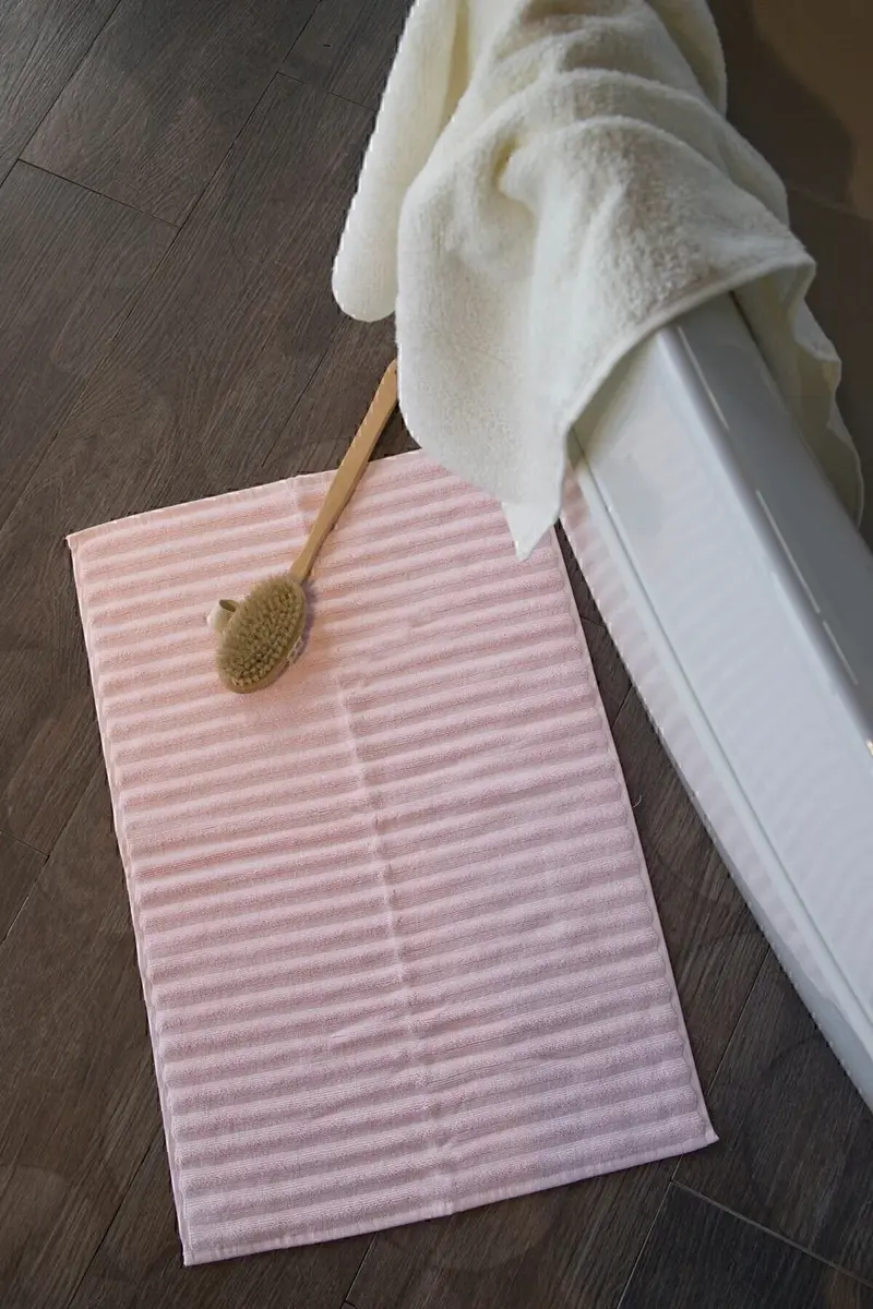 Crimp Havlu Paspas Pudra 50x70