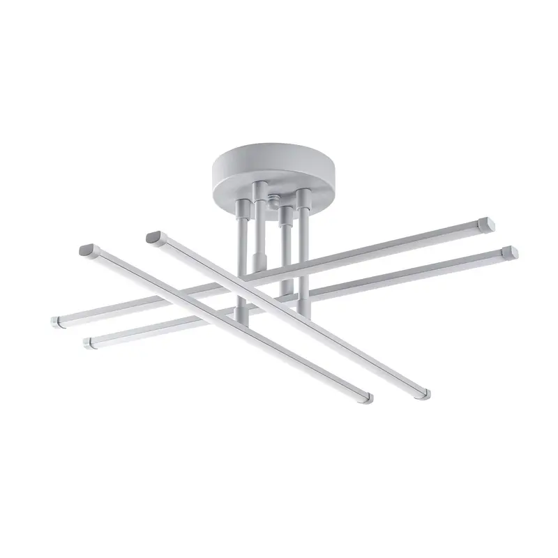 Çubuk Çapraz Metal Plafonyer - Gri