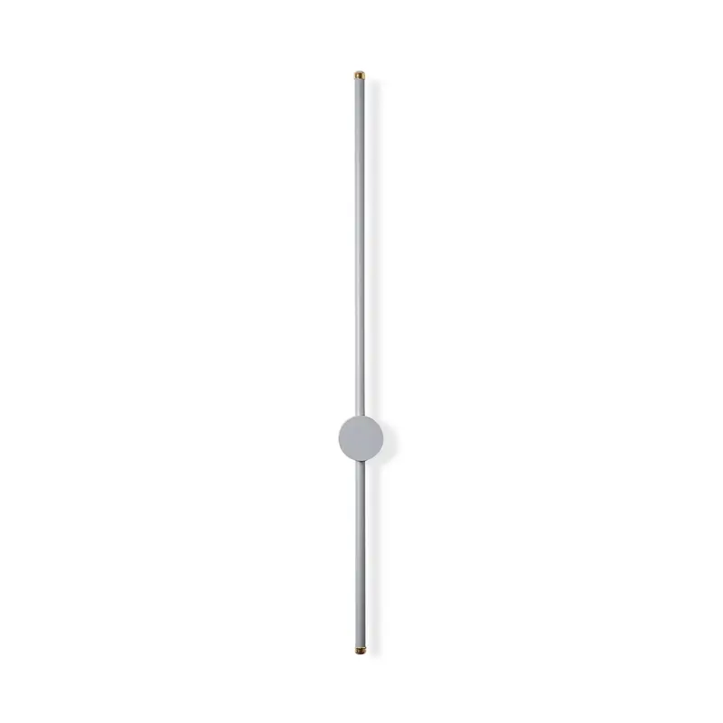 Çubuk Metal Aplik - Gri