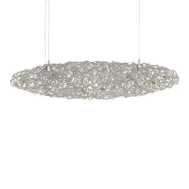 CYRSTAL WATERS HANGING LAMP LONG