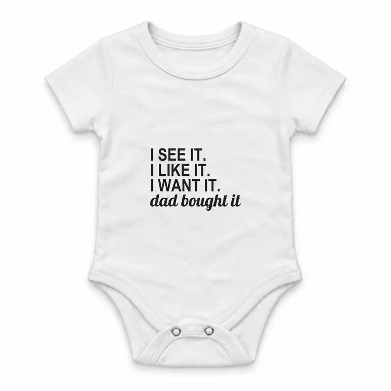 Dad Bought It Çıtçıtlı Body