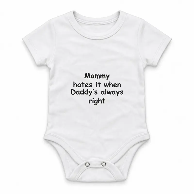 Daddy Is Right Çıtçıtlı Body