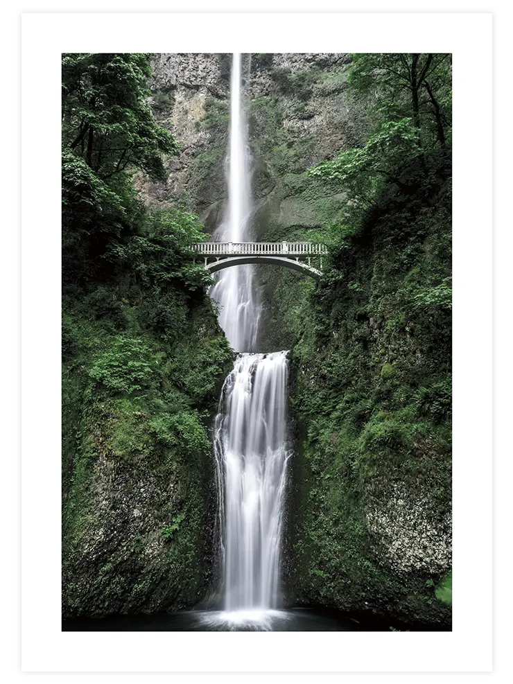 Dağ Şelalesi N2 - Art Print