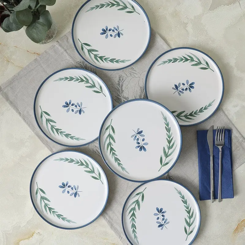 Daphne Nordic Pasta Tabağı 22cm 6 Adet