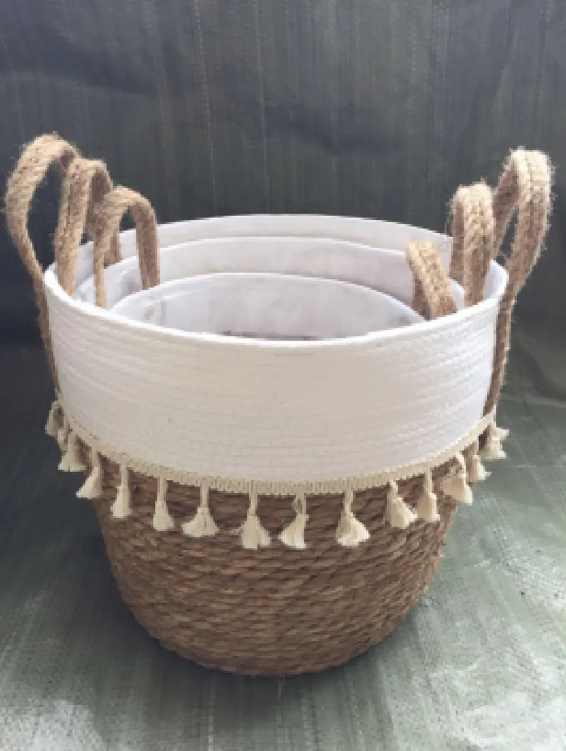 Dekoratif Sepet Büyük 36x28x29 cm