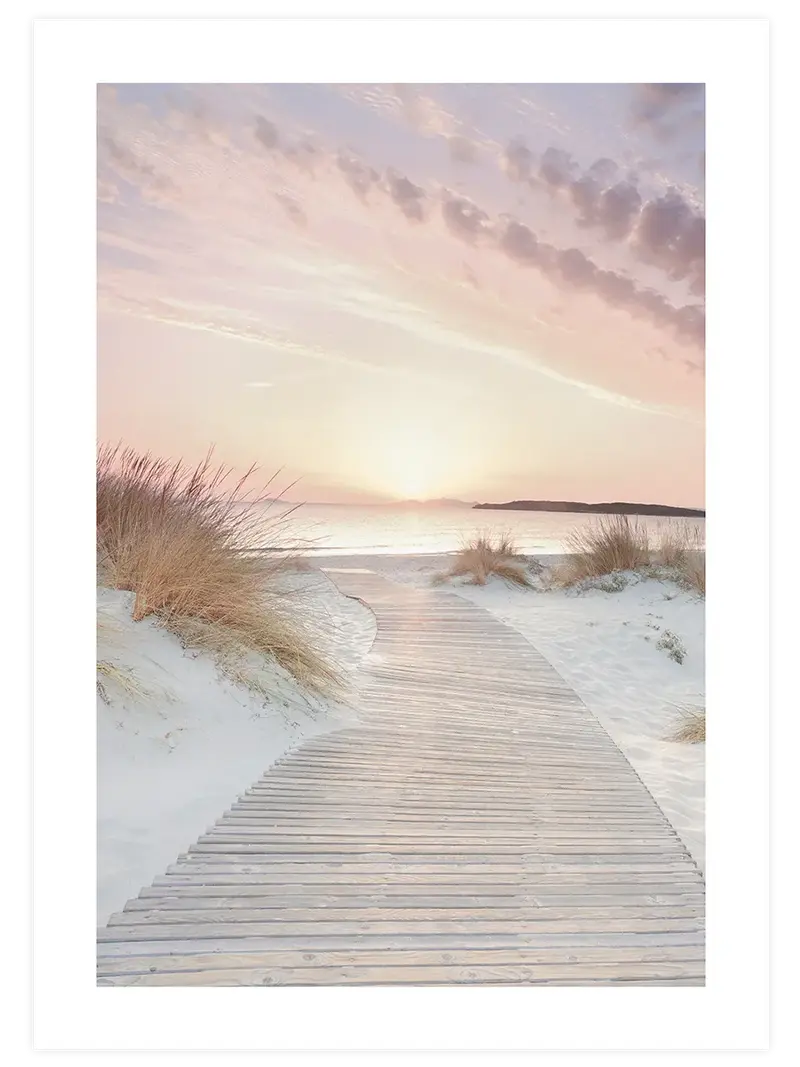 Denize Giden Yol – Art Print