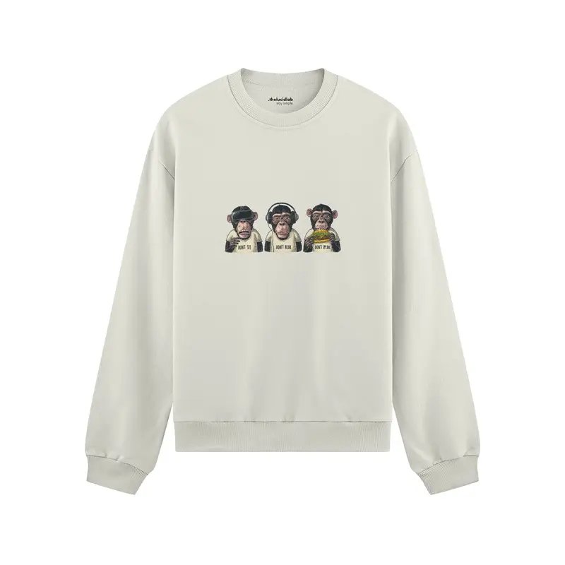 Diplomatic Monkeys Oversize Sweatshirt