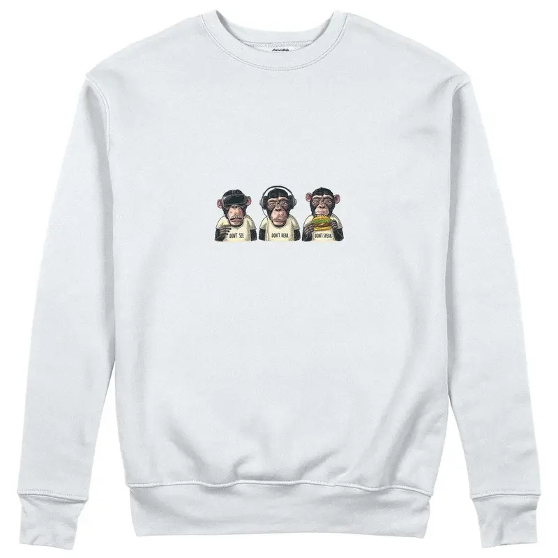 Diplomatic Monkeys Sweatshirt