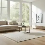 Dizayn 1089 Gri İskandinav Desenli Bukleli Modern Halı
