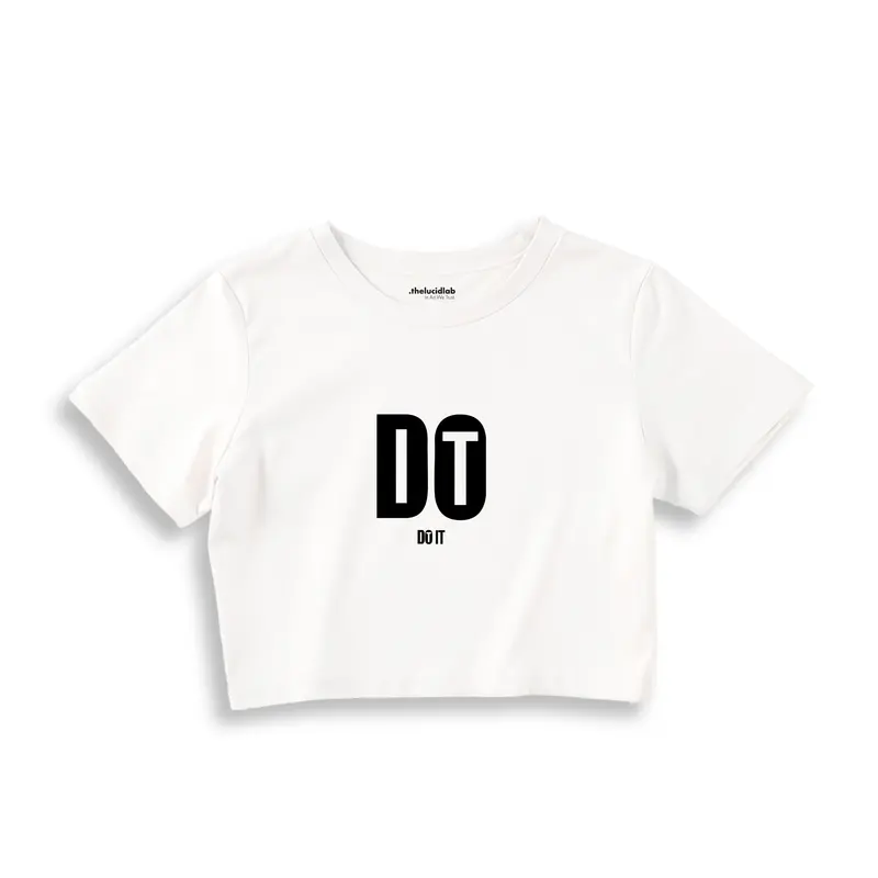 DO IT Crop Tişört