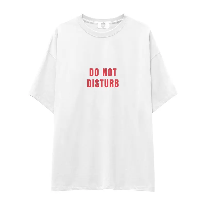 Do Not Disturb Oversize Tişört