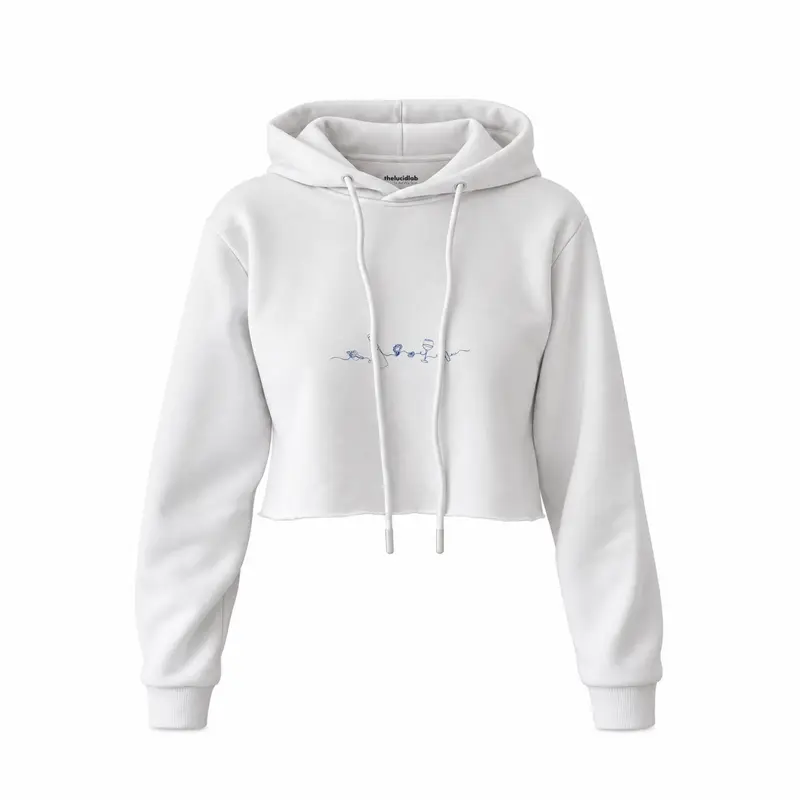 Dolce Peccato Crop Hoodie