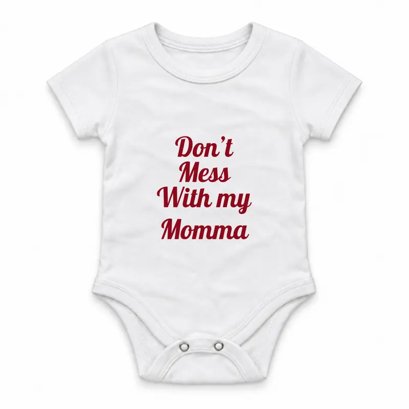 Don’t Mess with My Momma Çıtçıtlı Body