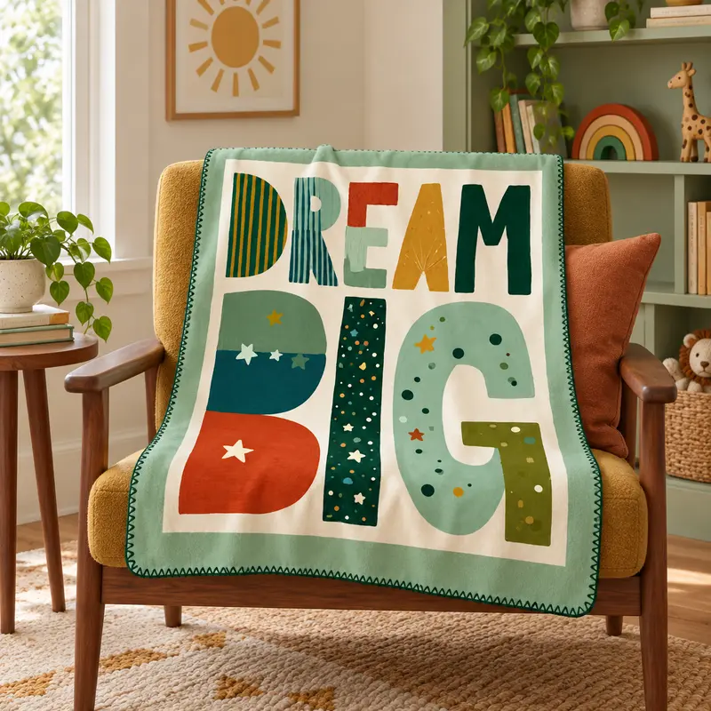 Dream Big Polar Bebek Battaniyesi