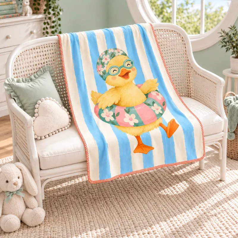 Duck Days Polar Bebek Battaniyesi