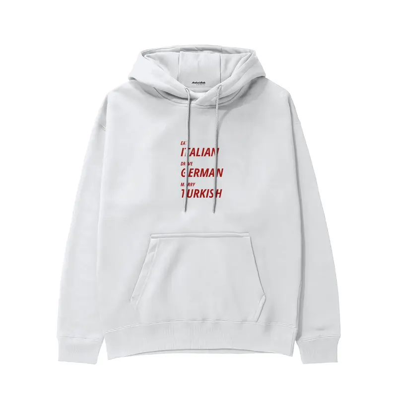 Eat Drive Marry Hoodie