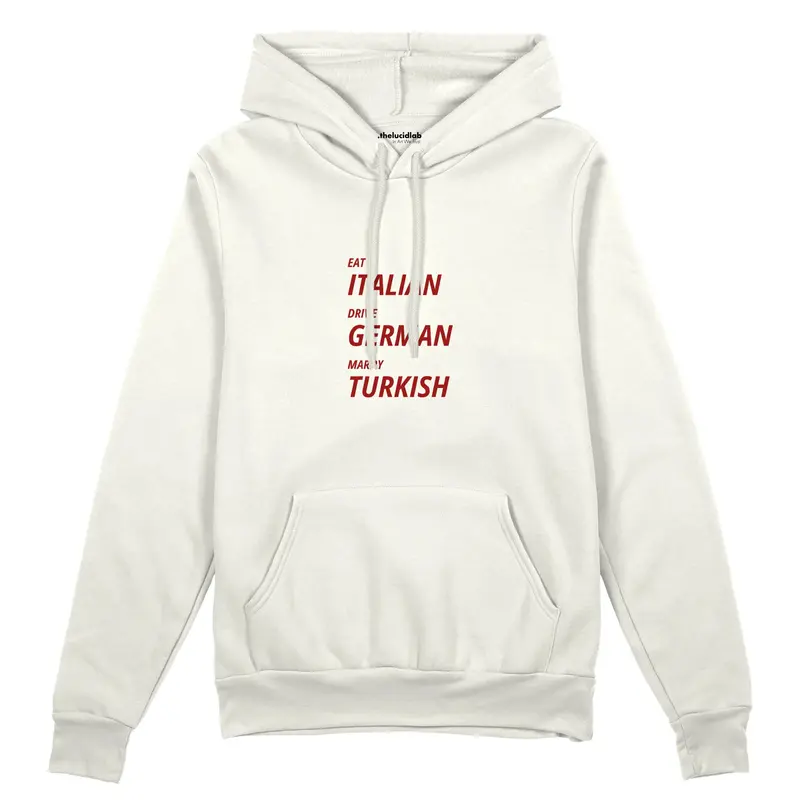 Eat Drive Marry Oversize Hoodie