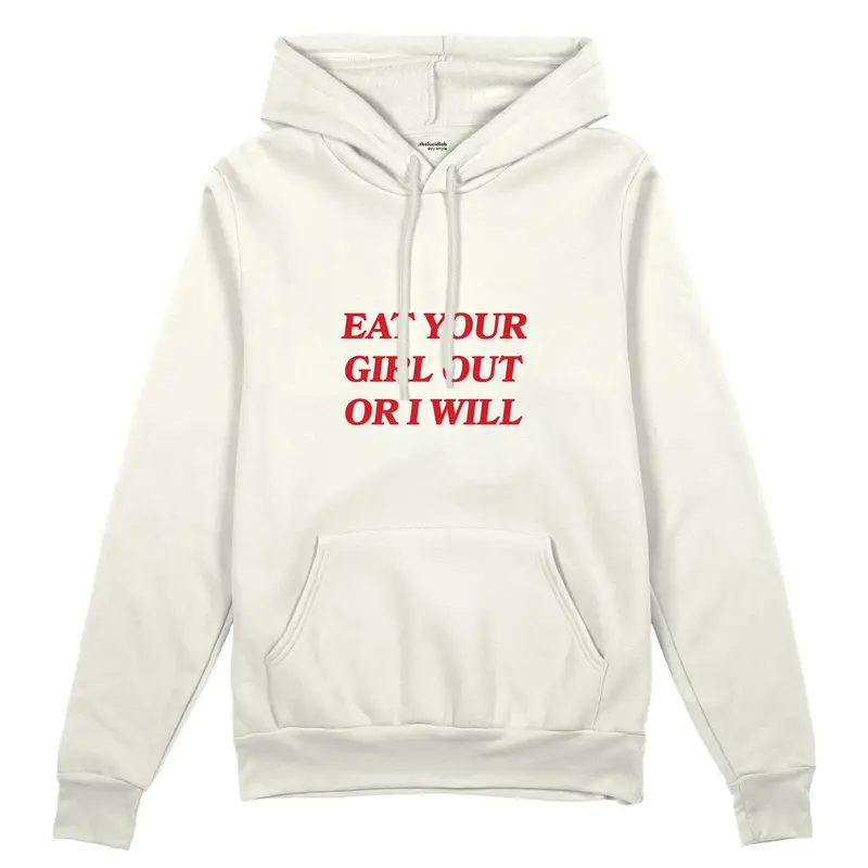 Eat Your Girl Oversize Hoodie