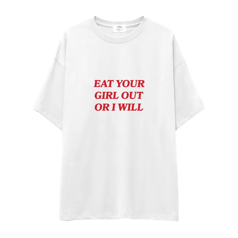 Eat Your Girl Oversize Tişört