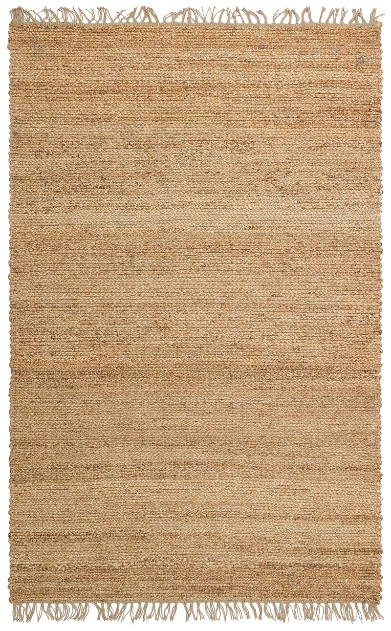 ECH 02 NATURAL XW - ECHO - El Dokuma Naturel Jüt Hasır Halı